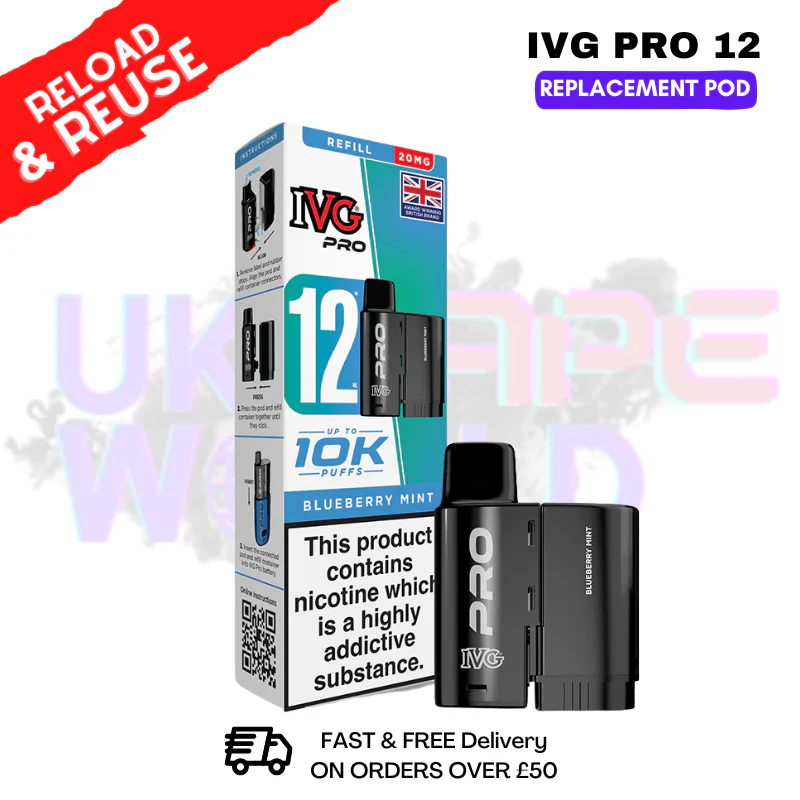 IVG Pro 12 Replacement Pods - £4.99 - Image 17