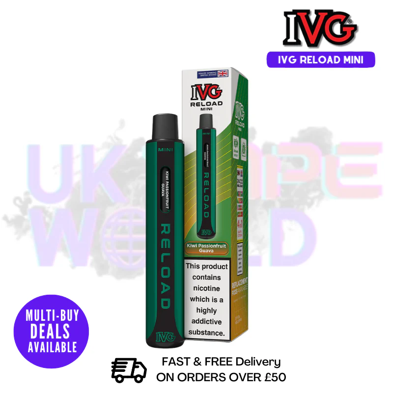 IVG Reload Mini 600 Puff Vape Pen Kit - Image 10