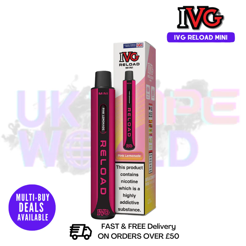 IVG Reload Mini 600 Puff Vape Pen Kit - Image 14