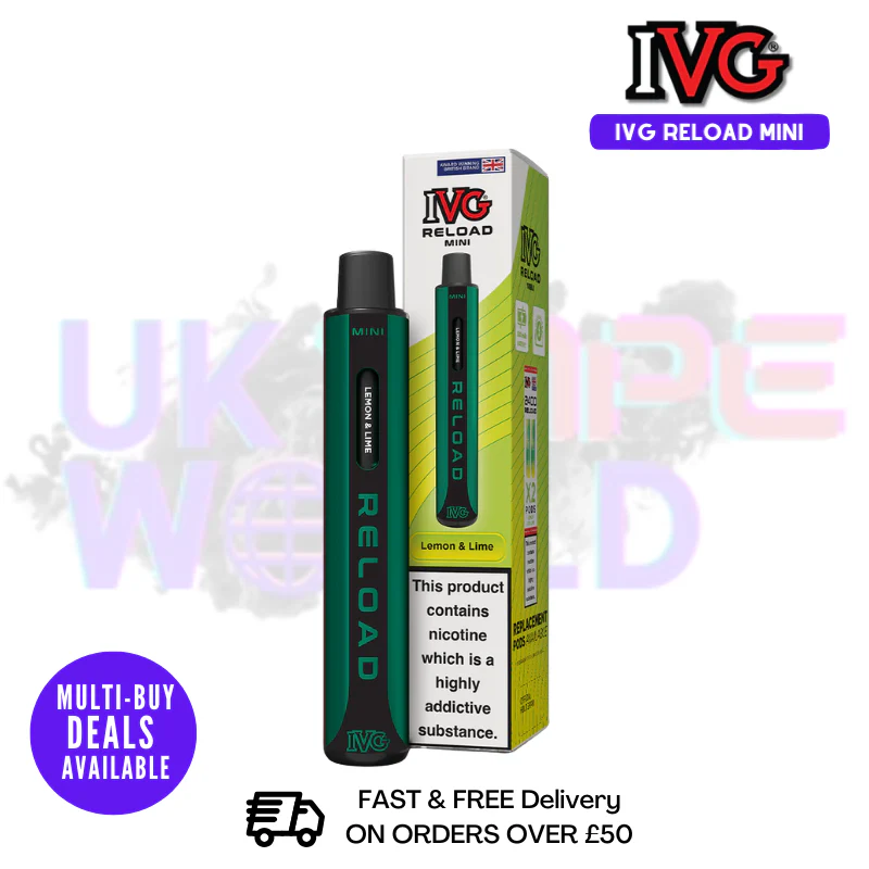 IVG Reload Mini 600 Puff Vape Pen Kit - Image 15