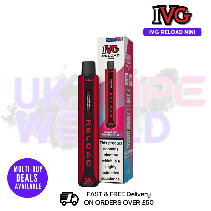 IVG Reload Mini 600 Puff Vape Pen Kit - Image 16