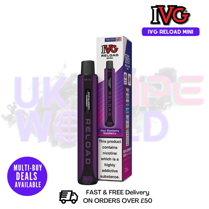 IVG Reload Mini 600 Puff Vape Pen Kit - Image 17
