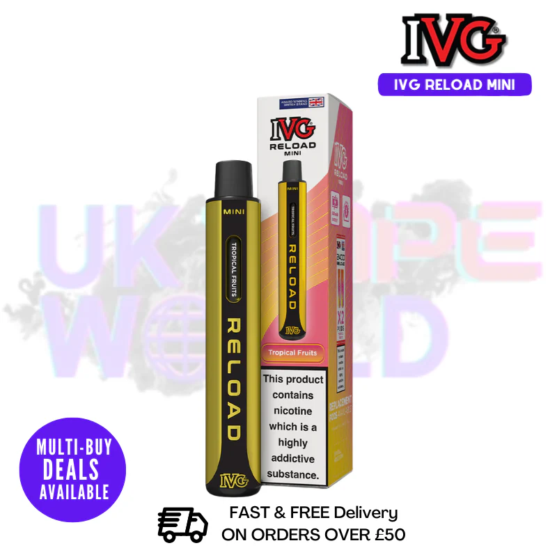 IVG Reload Mini 600 Puff Vape Pen Kit - Image 5