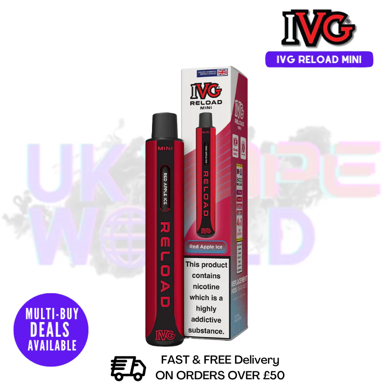 IVG Reload Mini 600 Puff Vape Pen Kit - Image 9