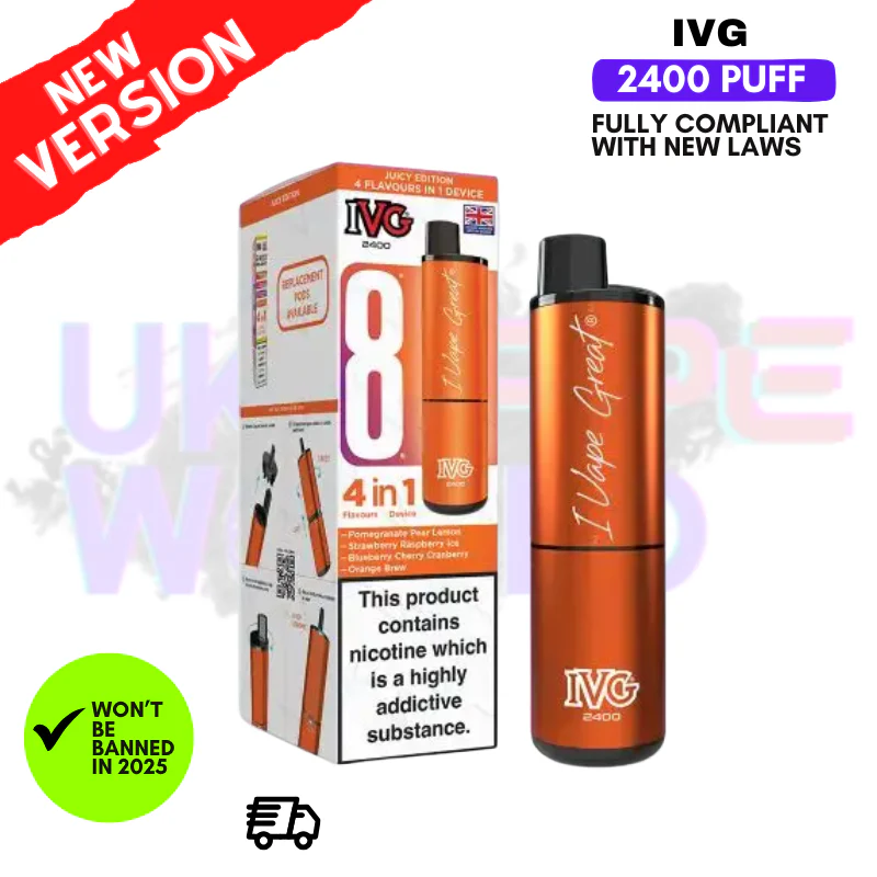 Juicy Edition IVG 2400 Prefilled Pod Kit