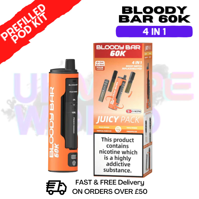 Bloody Bar 60K Vape Kit - Only £9.99 - Image 10