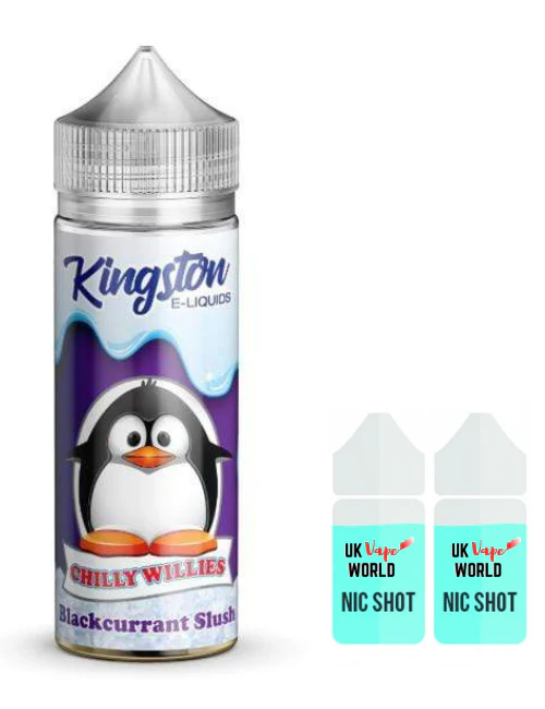 Kingston Chilly Willies Blackcurrant Slush 100ml Shortfill - Image 2