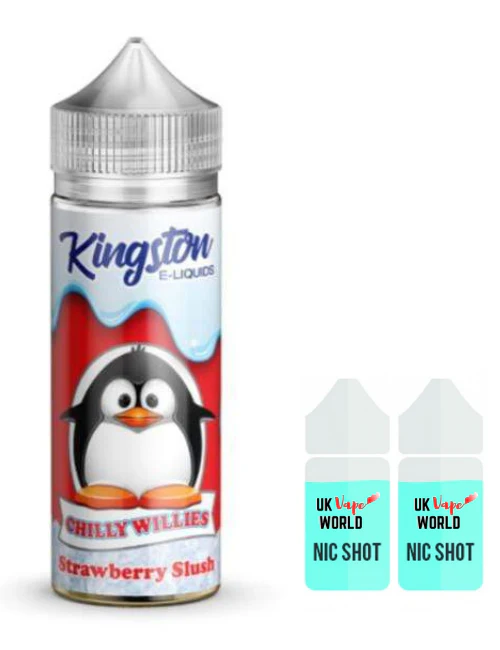Kingston Chilly Willies Strawberry Slush 100ml Shortfill - Image 2
