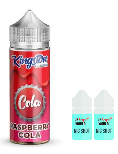 Kingston Cola Raspberry Cola 100ml Shortfill - Image 2