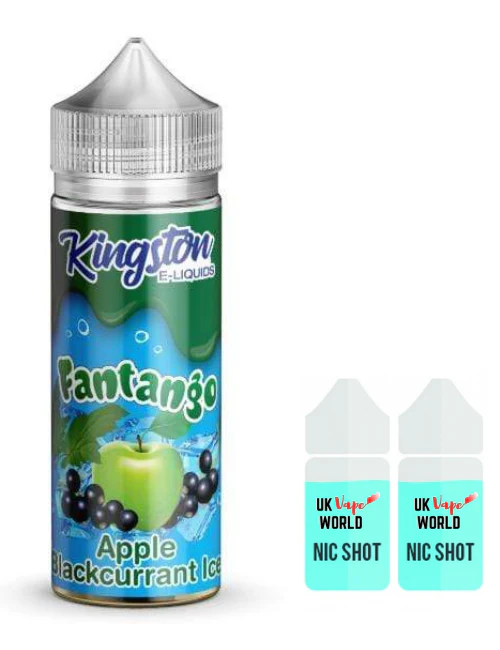 Kingston Fantango Apple & Blackcurrant ICE 100ml Shortfill - Image 2