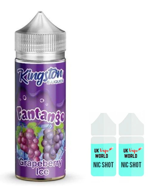 Kingston Fantango Grapeberry ICE 100ml Shortfill - Image 2