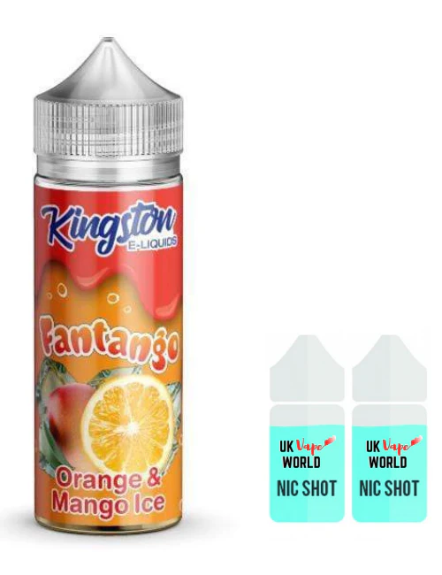 Kingston Fantango Orange & Mango ICE 100ml Shortfill - Image 2