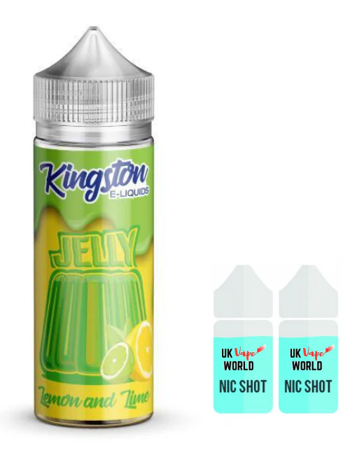 Kingston Jelly Lemon & Lime Jelly 100ml Shortfill - Image 2
