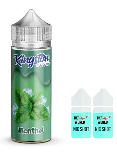 Kingston Menthol 100ml Shortfill - Image 2