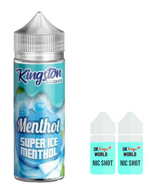 Kingston Menthol Super Ice Menthol 100ml Shortfill - Image 2