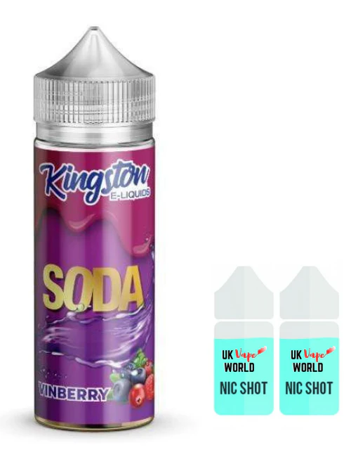 Kingston Soda Vinberry 100ml Shortfill - Image 2