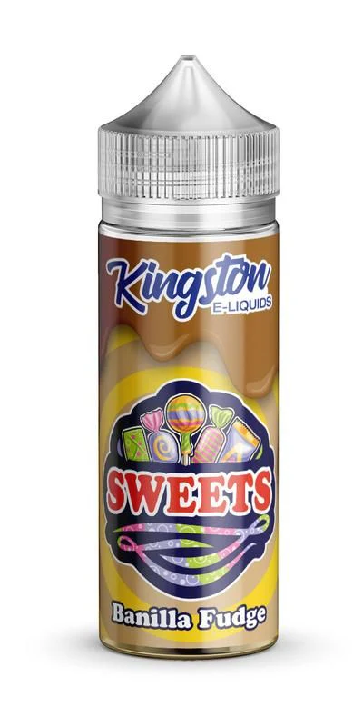 Kingston Sweets Banilla Fudge 100ml Shortfill