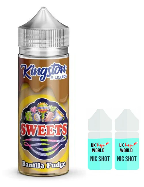 Kingston Sweets Banilla Fudge 100ml Shortfill - Image 2