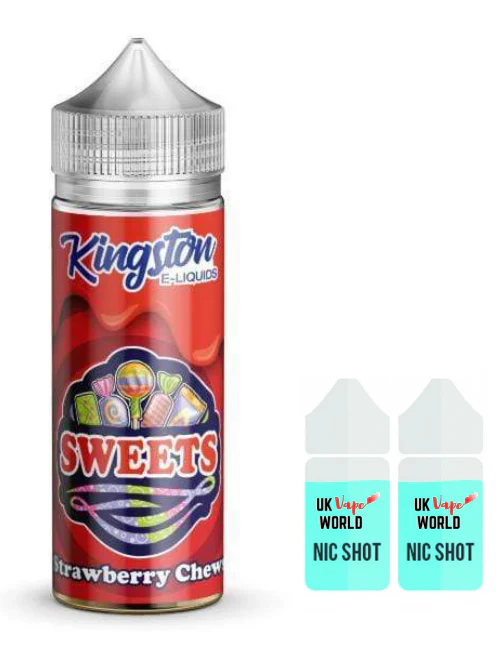 Kingston Sweets Strawberry Chews 100ml Shortfill - Image 2