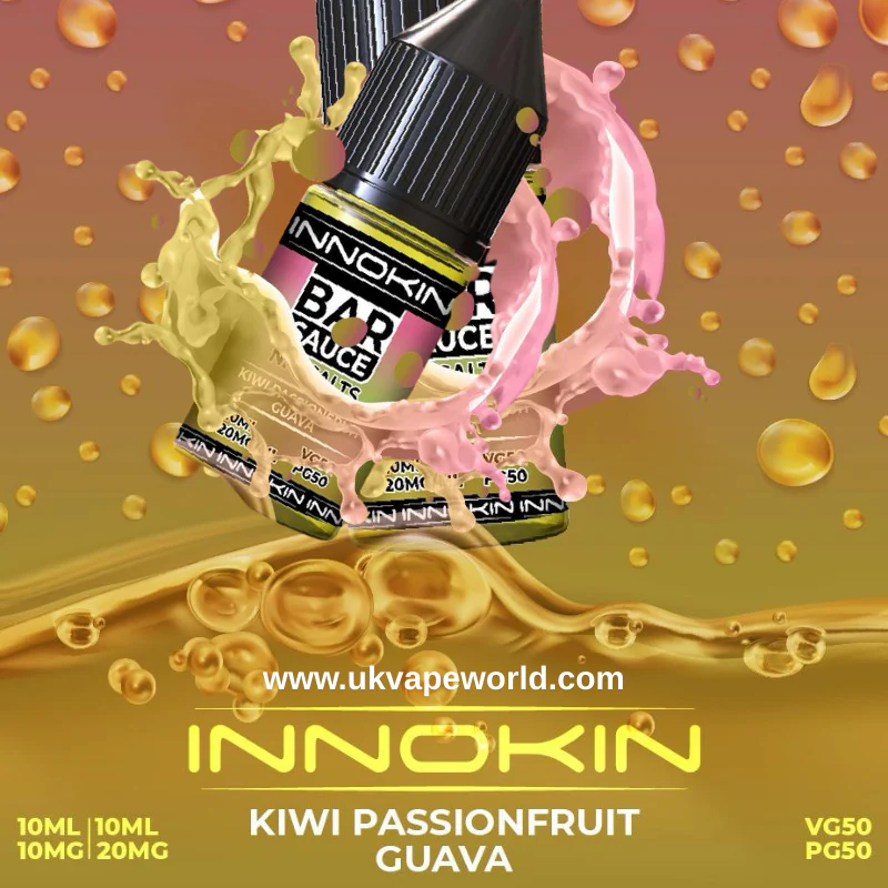Kiwi Passionfruit Guava Nicotine Salt E Liquid by Innokin Nic Salt