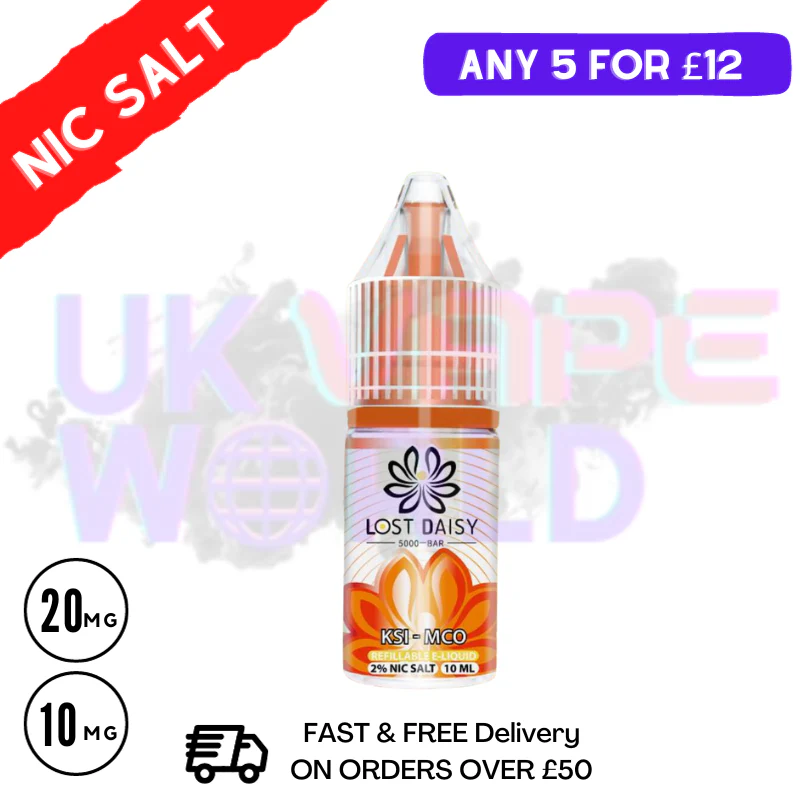 KSI MCO LOST Daisy Nic Salt 10ML eLiquid