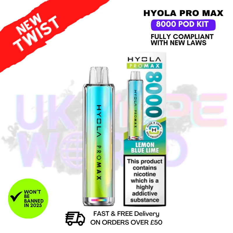 Hyola Pro Max 8000 Puff 8K Kit - ANY 2 FOR £15 - Image 8