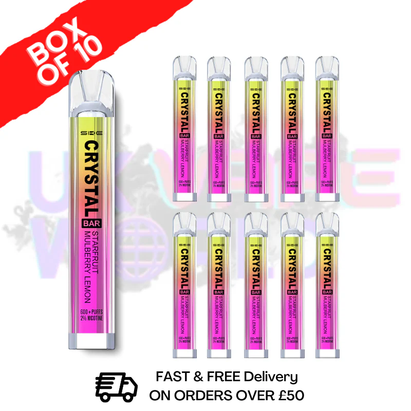 Lemon Candy SKE 600 Puff Crystal Kits Box Of 10