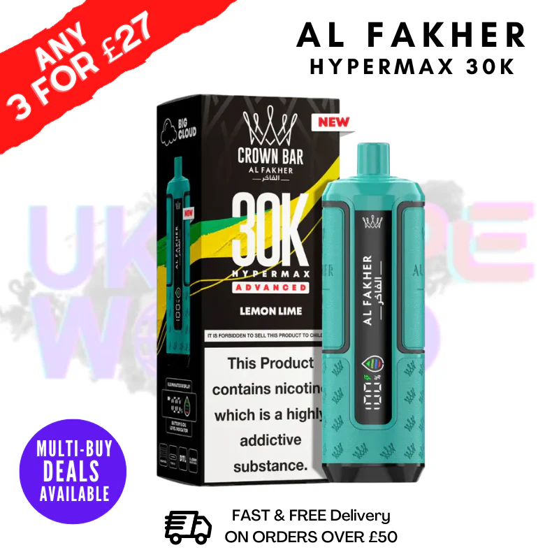 Lemon Lime Al Fakher 30K HyperMax Pod Kit