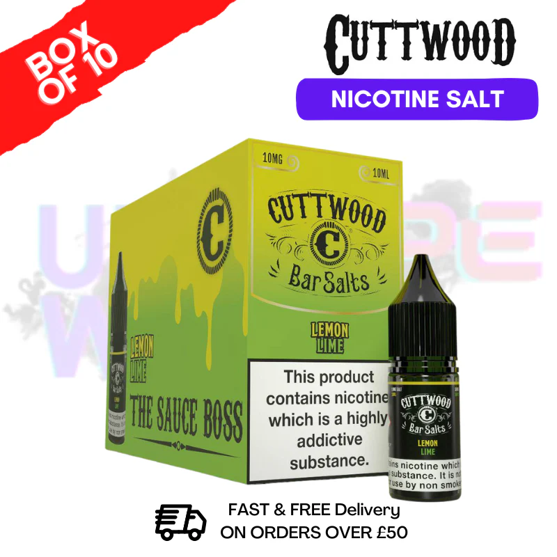 Lemon Lime Cuttwood Bar Salt BOX OF 10