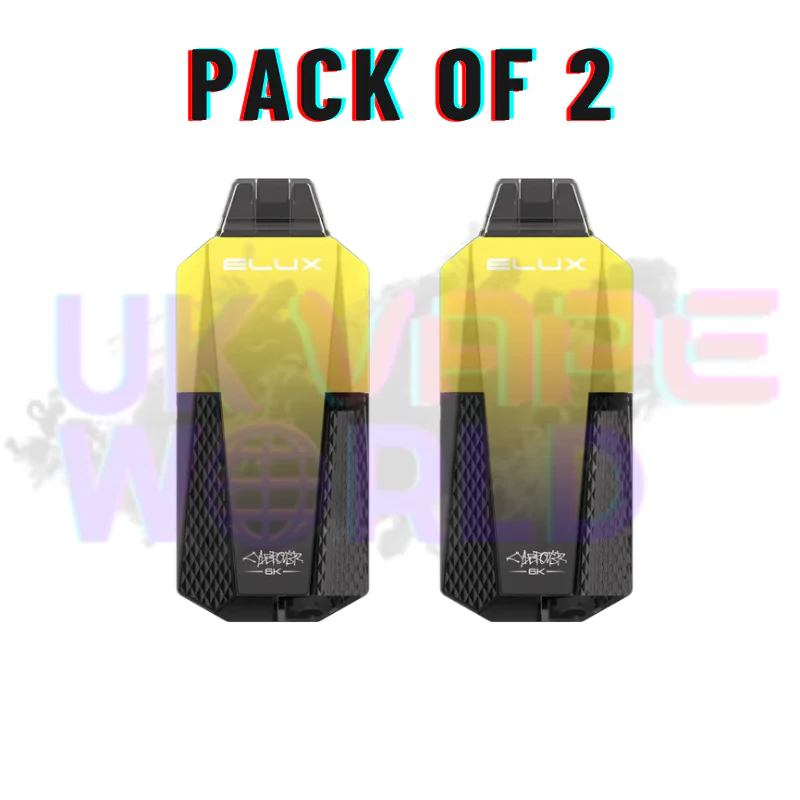 Banana ICE Elux CyberOver 6000 Puff 6K Pod Vape Kit - Image 2