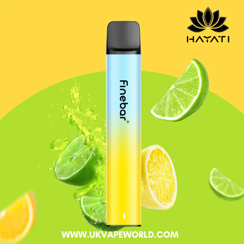 Lemon Lime Hayati Finebar Prefilled Pod Kit - 5 For £15