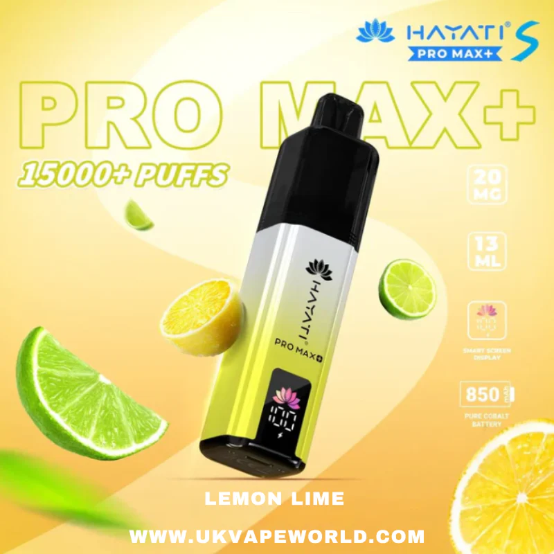 Lemon Lime Hayati Pro Max S Plus 15K Puff Ultra Kit