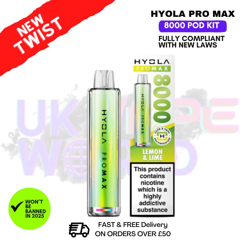 Hyola Pro Max 8000 Puff 8K Kit - ANY 2 FOR £15 - Image 17