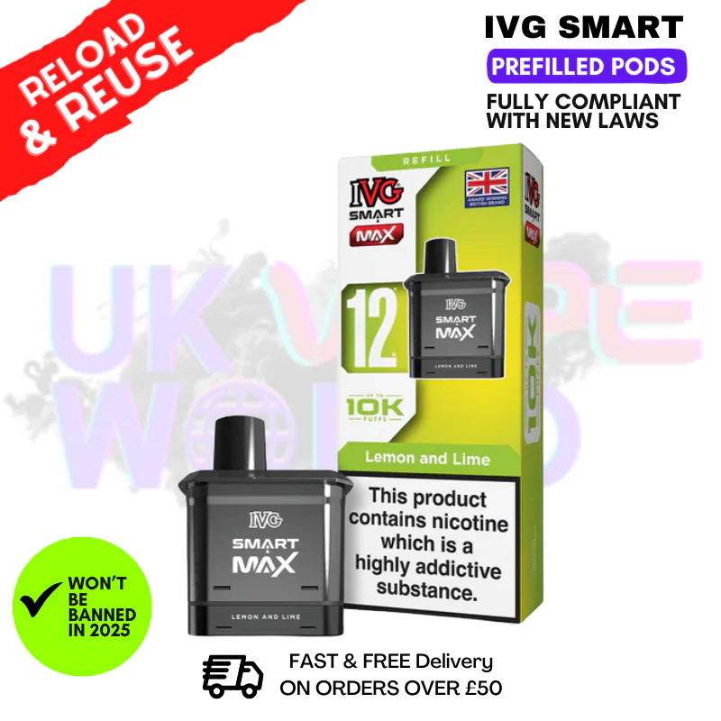 Lemon Lime IVG Smart Max Replacement Pod