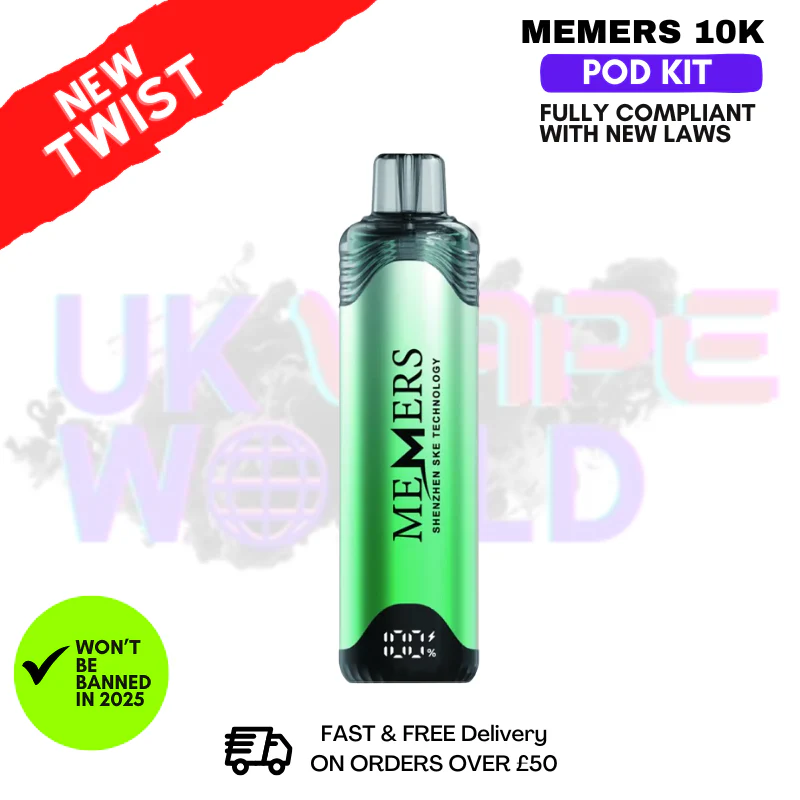 Lemon Lime Memers 10K Puff Pod Kit