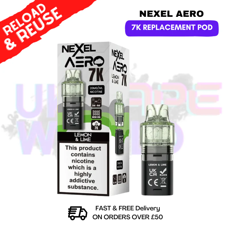 Lemon & Lime Nexel Aero 7K Replacement Pods
