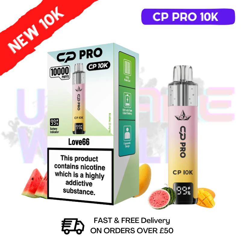 Love 66 CP Pro 10K Puff Pod Kit