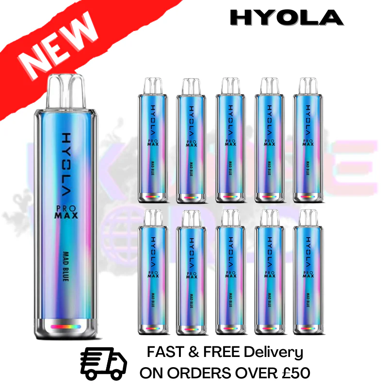 Mad Blue Hyola Pro Max 8000 Puff Box Of 10
