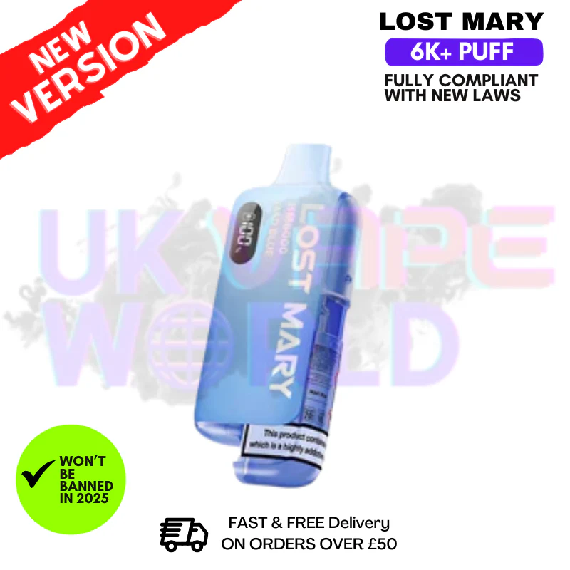 Mad Blue Lost Mary 6K Puff Pod Kit - Only £8.99