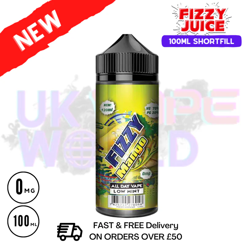 Mango Fizzy Juice 100ml E-Liquid - £7.89