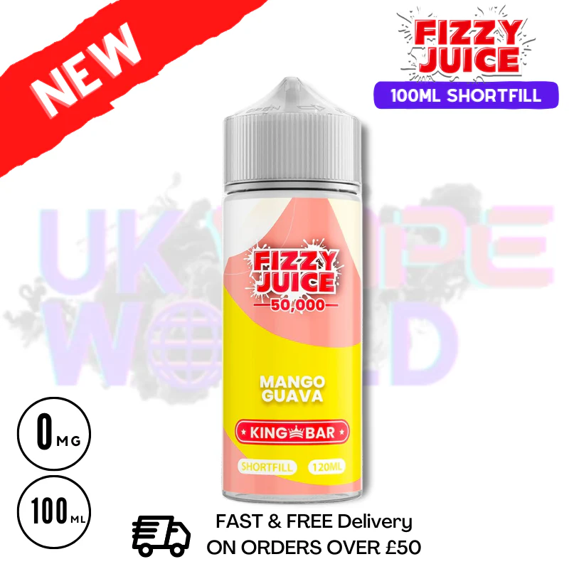 Mango Guava Fizzy Juice 100ml E-Liquid - £7.99