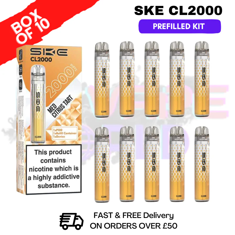 Med Citrus Tart SKE CL2000 Kits Box Of 10 - £29.99