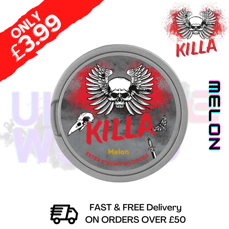 Melon Killa Nicotine Pouches NicoPod Nic Pouch (16.5mg)