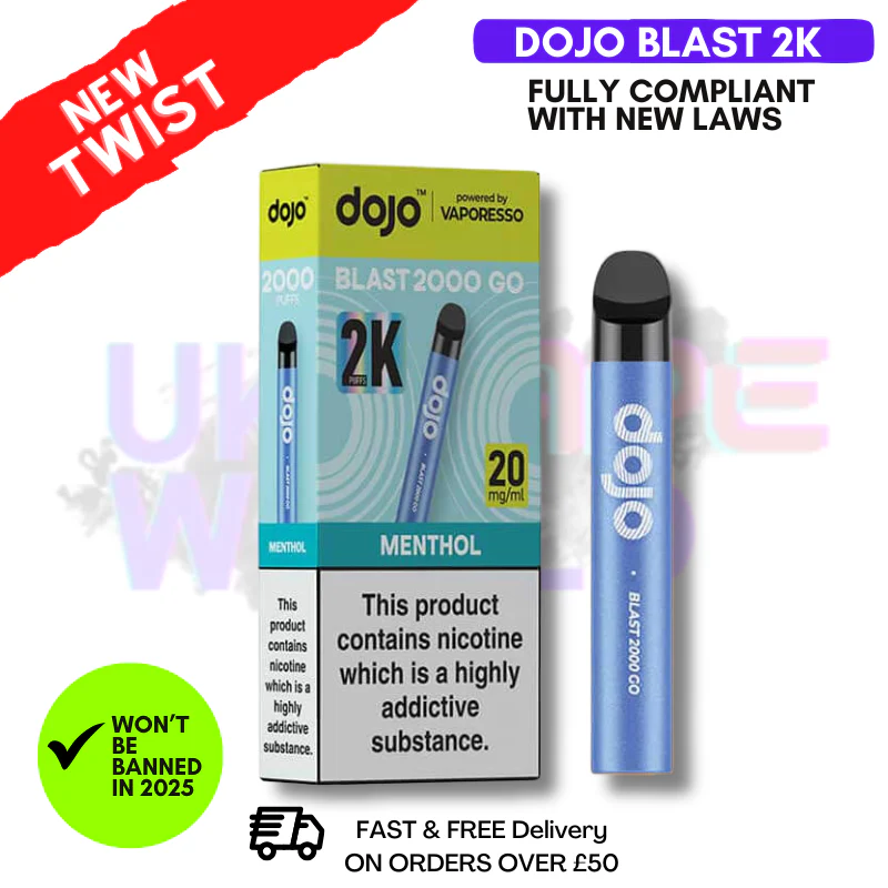 Menthol Dojo Blast 2000 2K Puff Kit