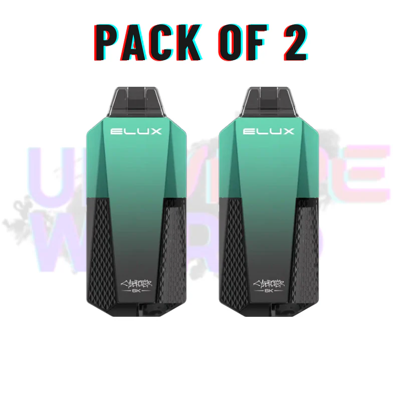 Menthol Elux CyberOver 6000 Puff 6K Pod Vape Kit - Image 2