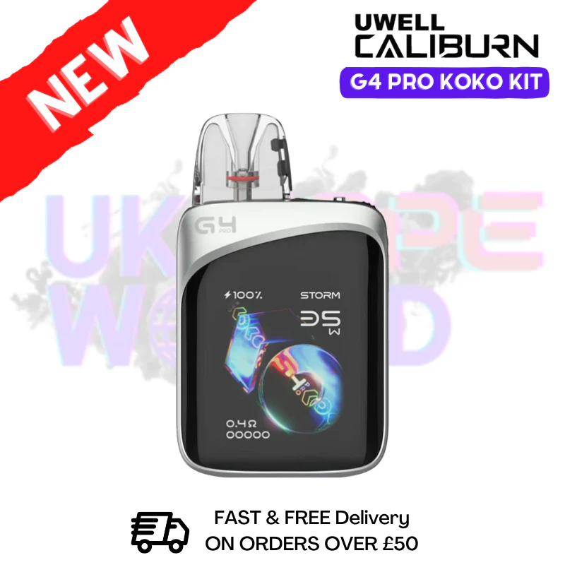 Mirror Silver Uwell Caliburn G4 Pro Koko Pod Kit
