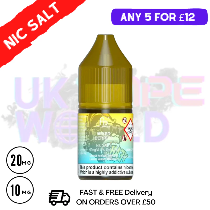 Mixed Berries - RandM Tornado 7000 Nic Salt 10ML eLiquid