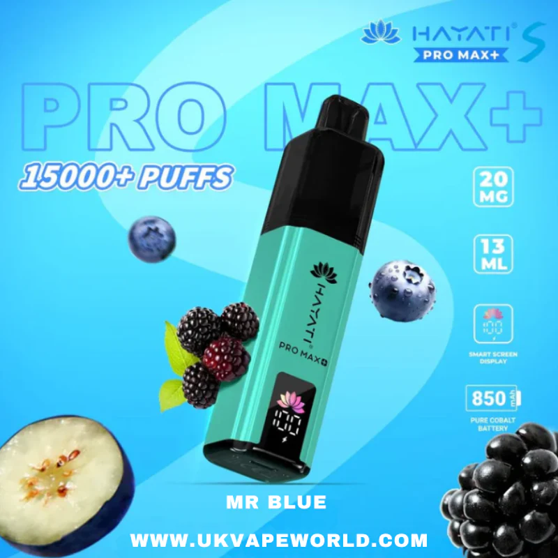 Mr Blue Hayati Pro Max S Plus 15K Puff Ultra Kit