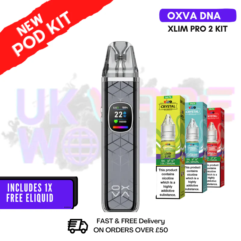 Oxva Xlim Pro 2 DNA Pod Kit + FREE Nic Salt - Image 3