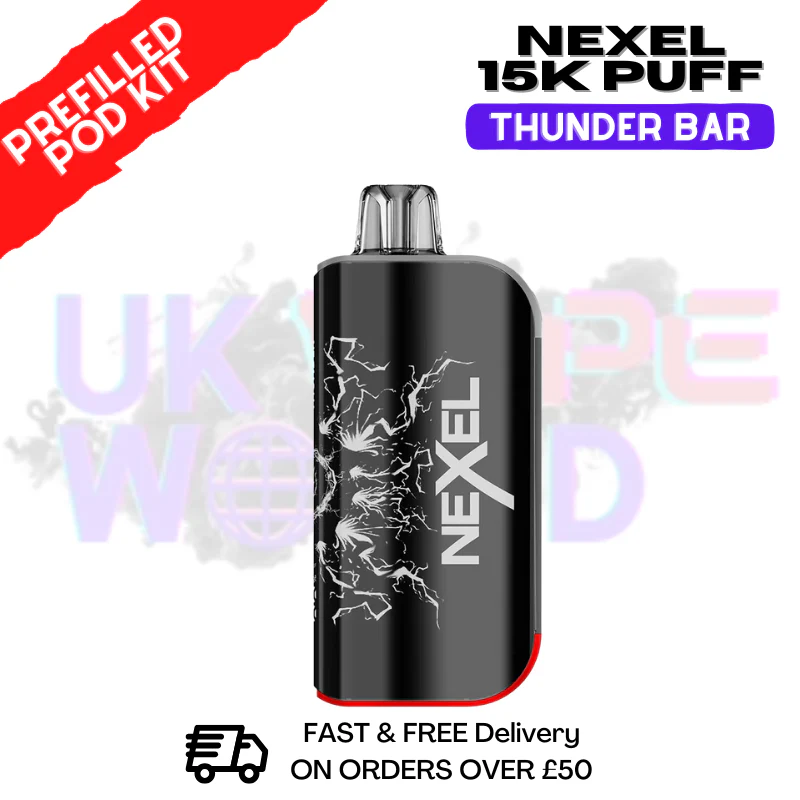 Nexel 15K Thunder Prefilled Pod Kit - Only £10.99 - Image 10